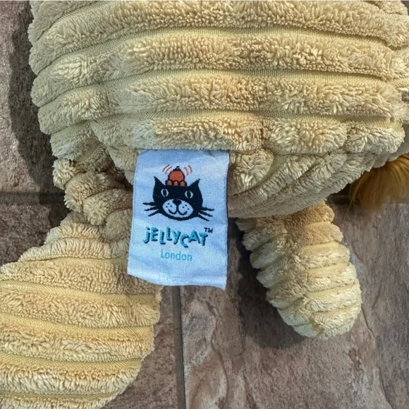 Jellycat Cordy Roy Lion Plush Medium Size Yellow Brown Stuffed Animal Retired - Picture 4 of 9